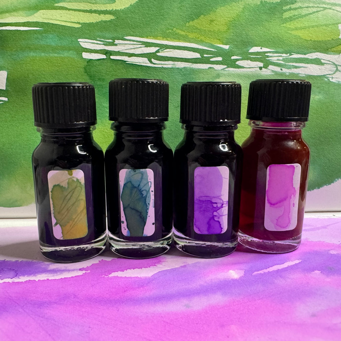 #tracibautistaCOLOR ~ BLOSSOMING artisanal ink 4-set