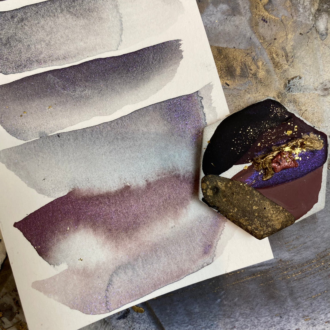 #tracibautistaCOLOR SAINTS IN THE SHADOWS ~ mini collection