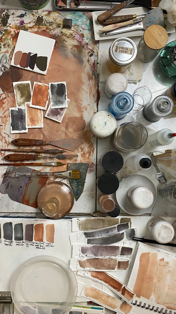 #tracibautistaCOLOR BOHO COASTAL VIBES WATERMEDIA collection {pigment} pre-order