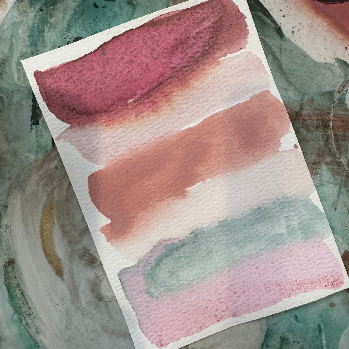 #tracibautistaCOLOR VELVET & VERDIGRIS Shimmer & Patina INK collection