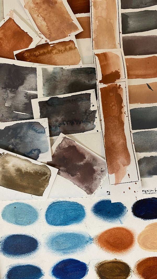 #tracibautistaCOLOR BOHO COASTAL VIBES WATERMEDIA collection {pigment} pre-order