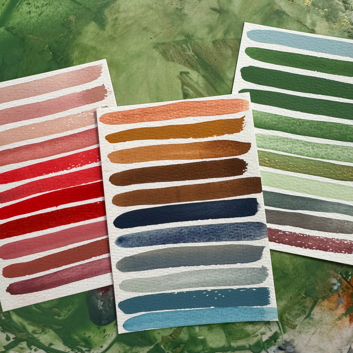 #tracibautistaCOLOR EIGHT collection: WOVEN HERstories XL watercolor tile