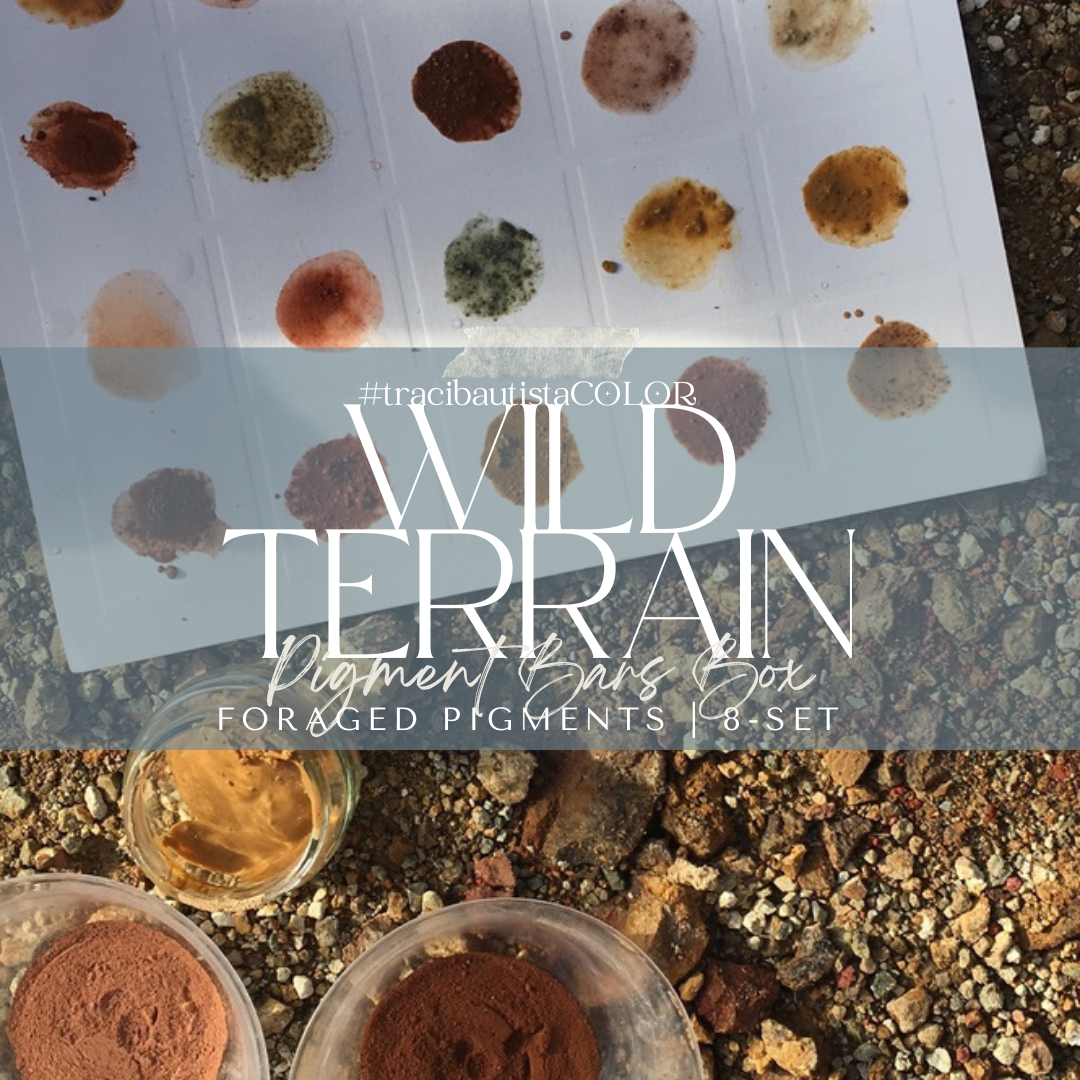 #tracibautistaCOLOR ~ WILD TERRAIN artisanal paint mini collection
