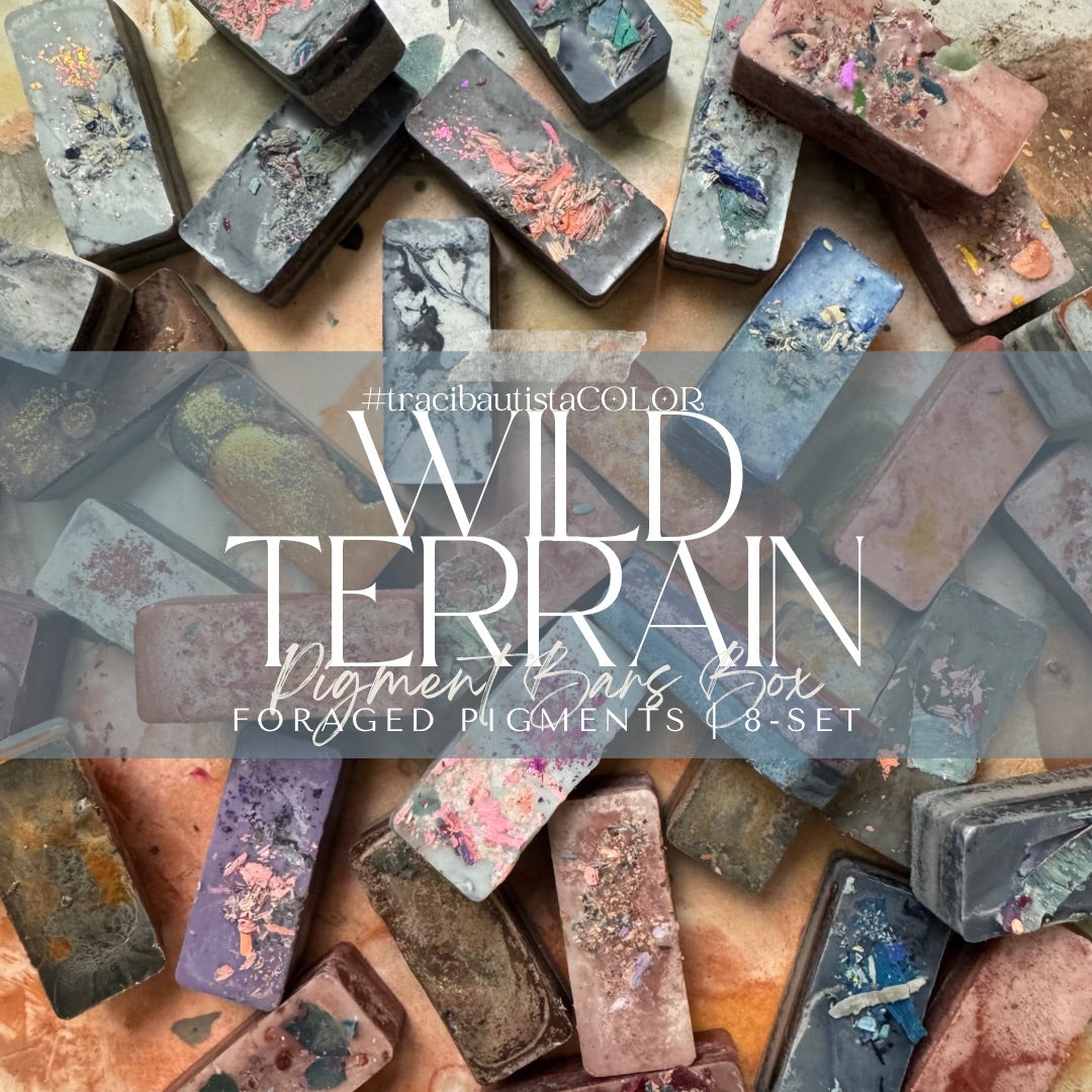 WILD TERRAIN pigment bars box {8-set} + LIVE workshop