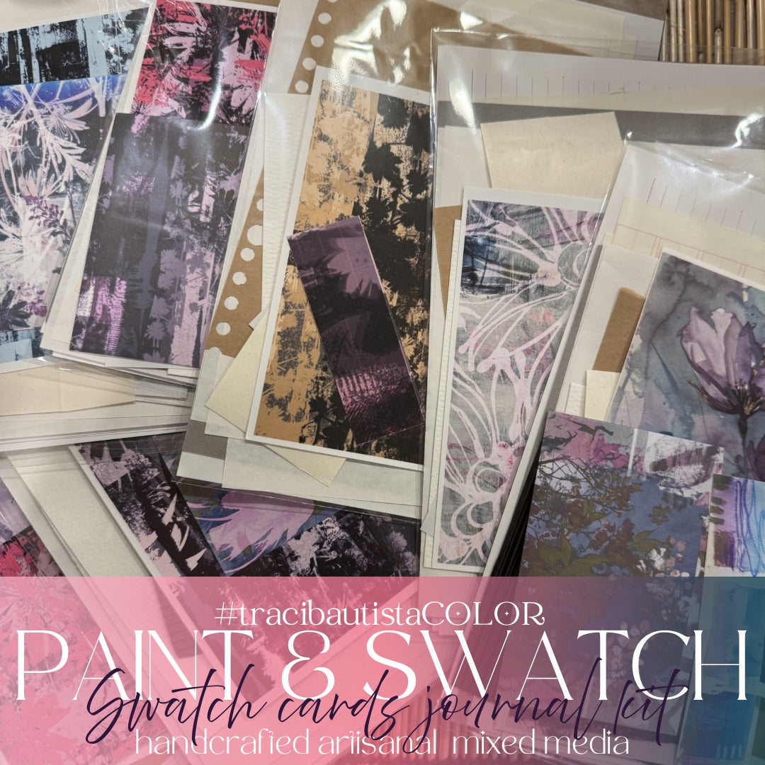 PAINT & SWATCH journal Experience: Swatch Cards Journal Kit + Workshop
