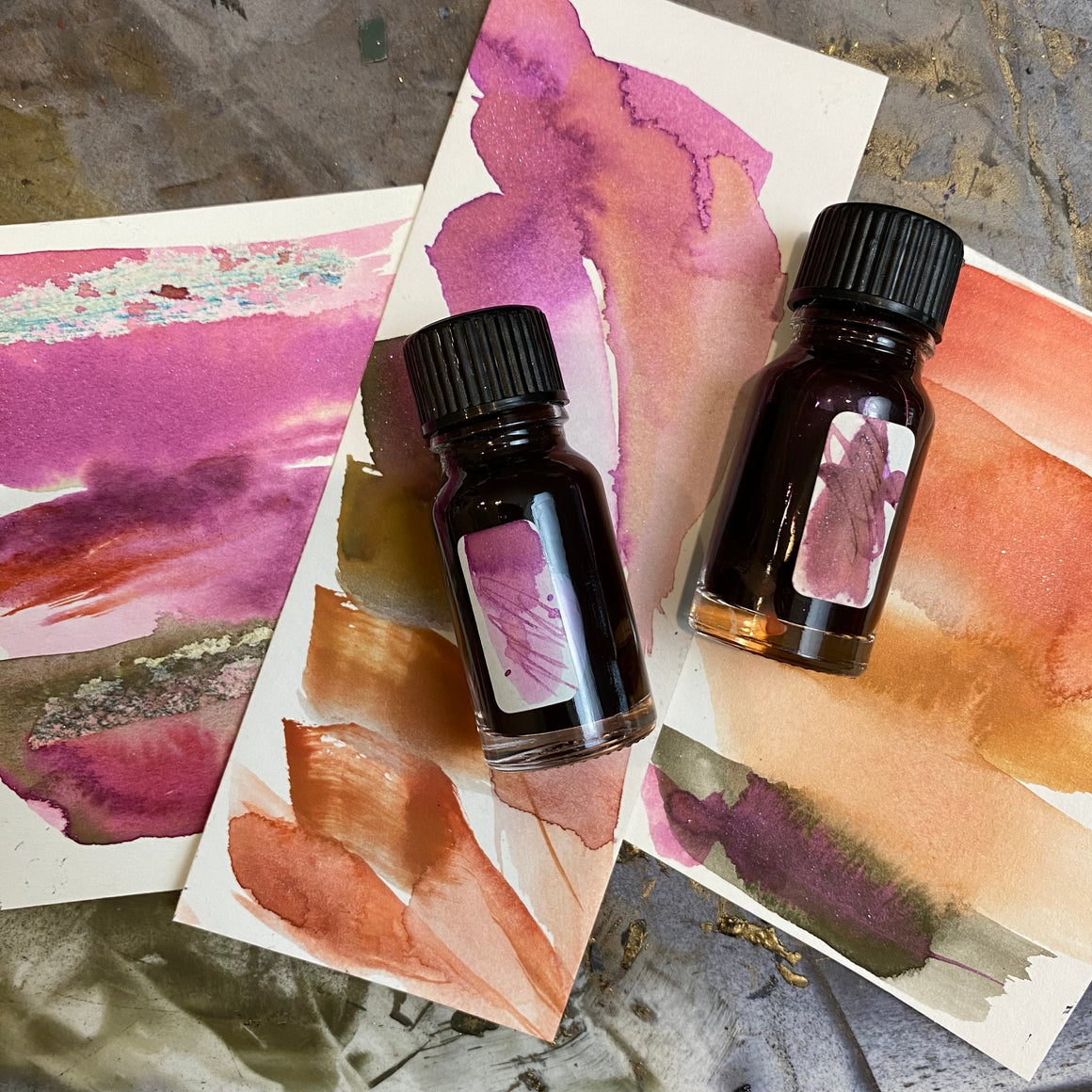 #tracibautistaCOLOR sugar plum fairy inks