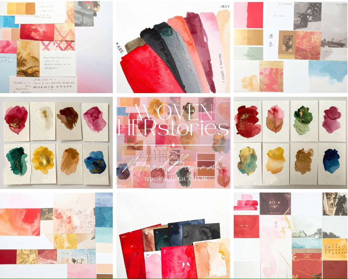 woven HERstories collection by #tracibautistaCOLOR