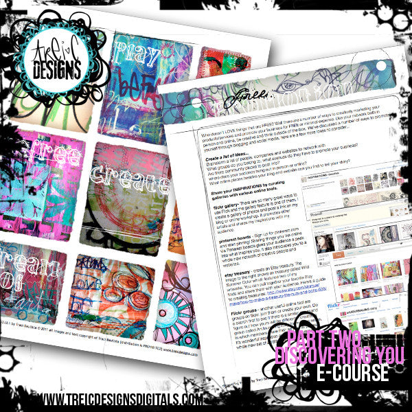 Discovering YOU 2.0 creative business e-course