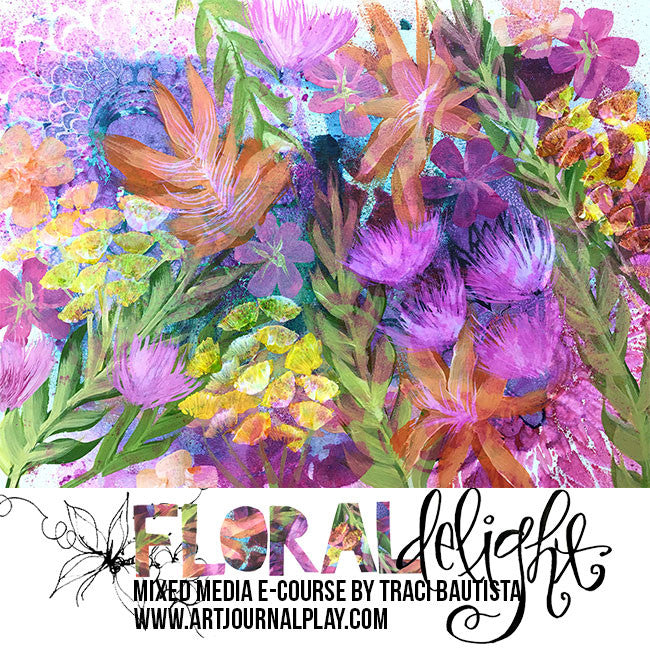 FLORAL delight: FREESTYLE BLOOMS e-course
