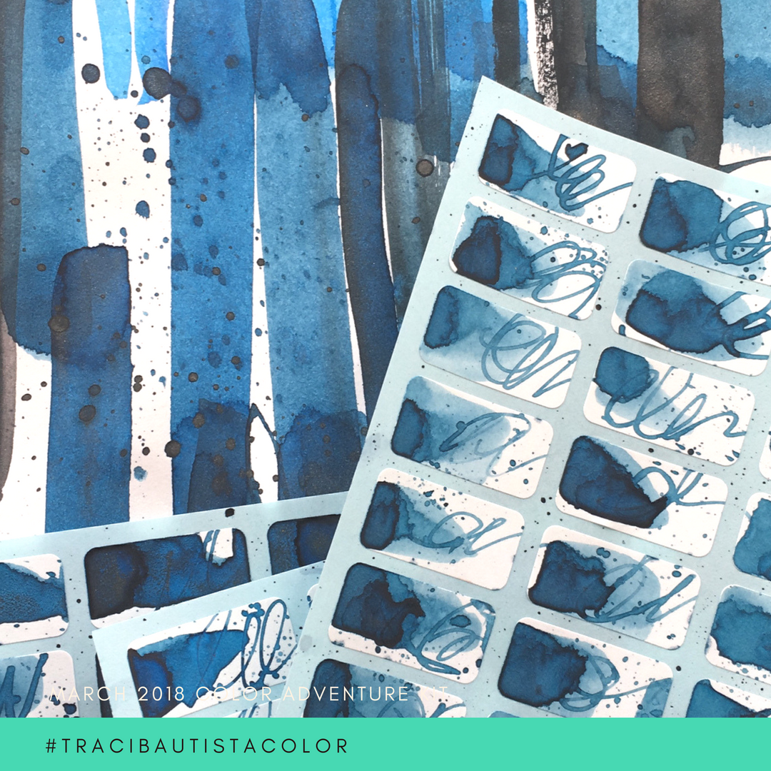 #tracibautistaCOLOR ~ boho CARAVAN artisan ink 4 set {15ml}