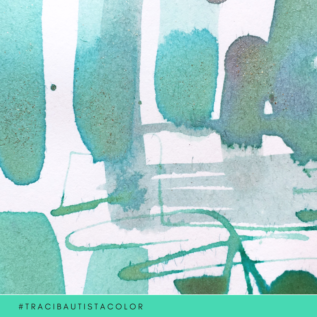 #tracibautistaCOLOR ~ MERMAID TAILS artisan ink 4 set {15ml}