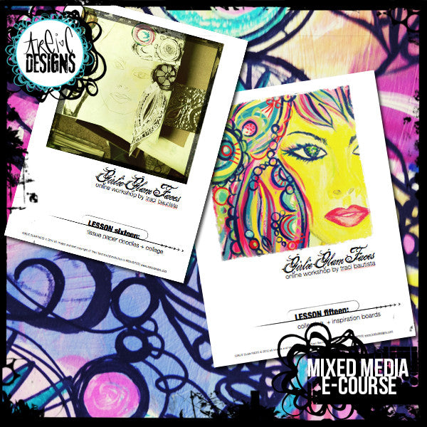 girlie glam faces online workshop