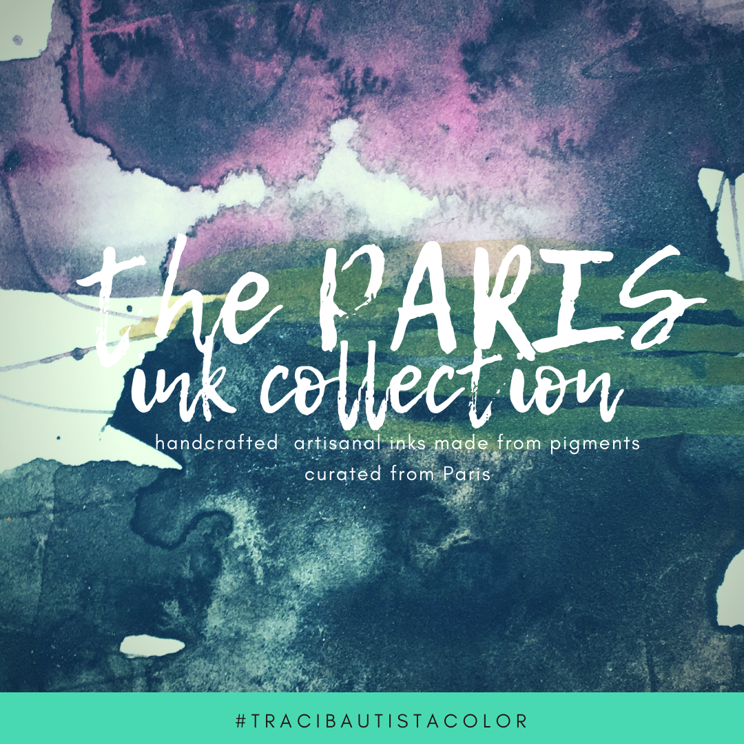 #tracibautistaCOLOR ~ PARIS handcrafted 4-set ink collection {15ml)