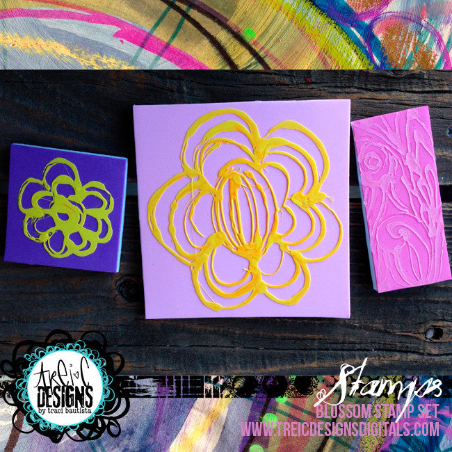 BLOSSOM stamp set