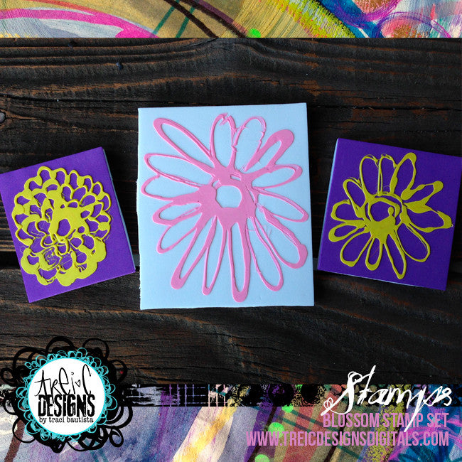 BLOSSOM stamp set