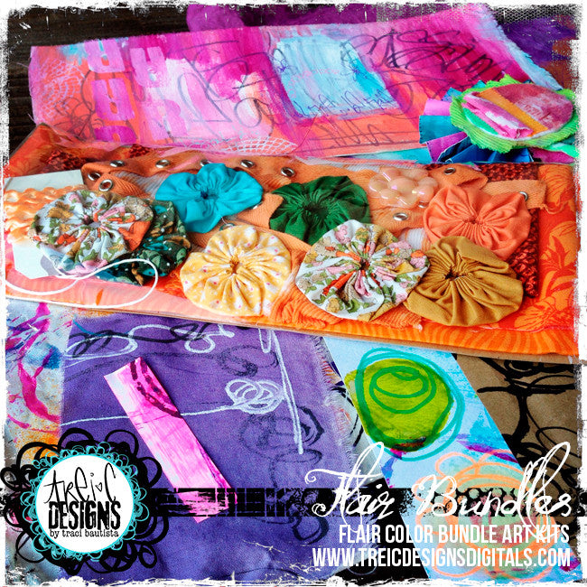 mixed DOODLES FLAIR kit