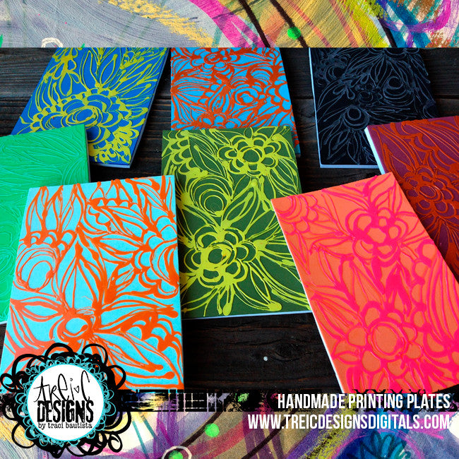 FLORAL printing plates