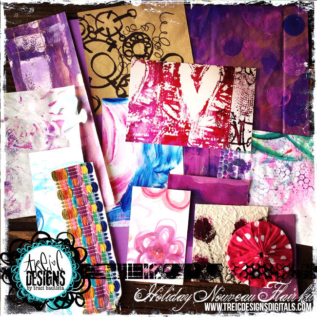 HOLIDAY nouveau FLAIR kit + stencil