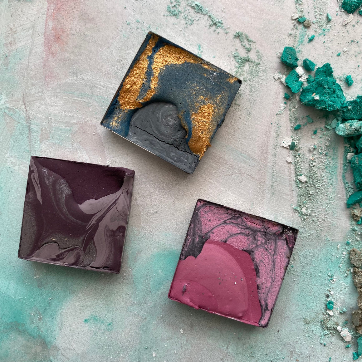 #tracibautistaCOLOR ~ {winter🌸spring blossoms} handcrafted watercolor 2-set