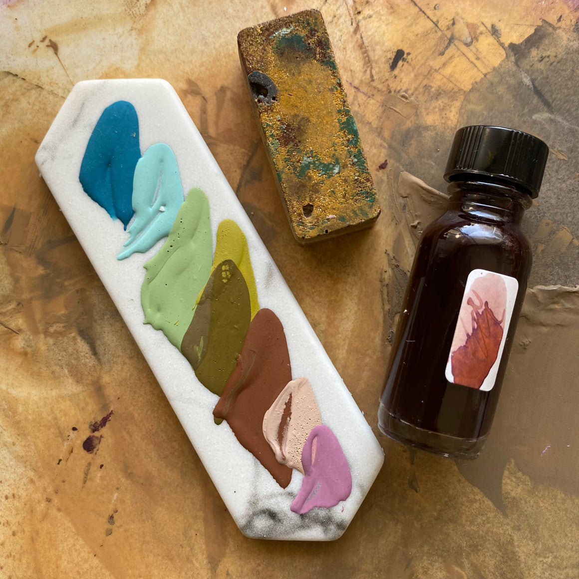 #tracibautistaCOLOR WANDER collection tile {3-set}