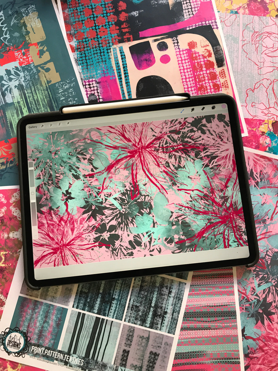 PROCREATE PATTERN workshop BUNDLE