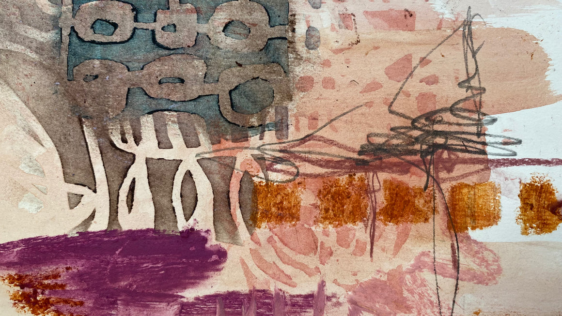 #tracibautistaCOLOR ~ FOREVER CHASING SUNSETS multi-color watercolor swatch tile {4-set}