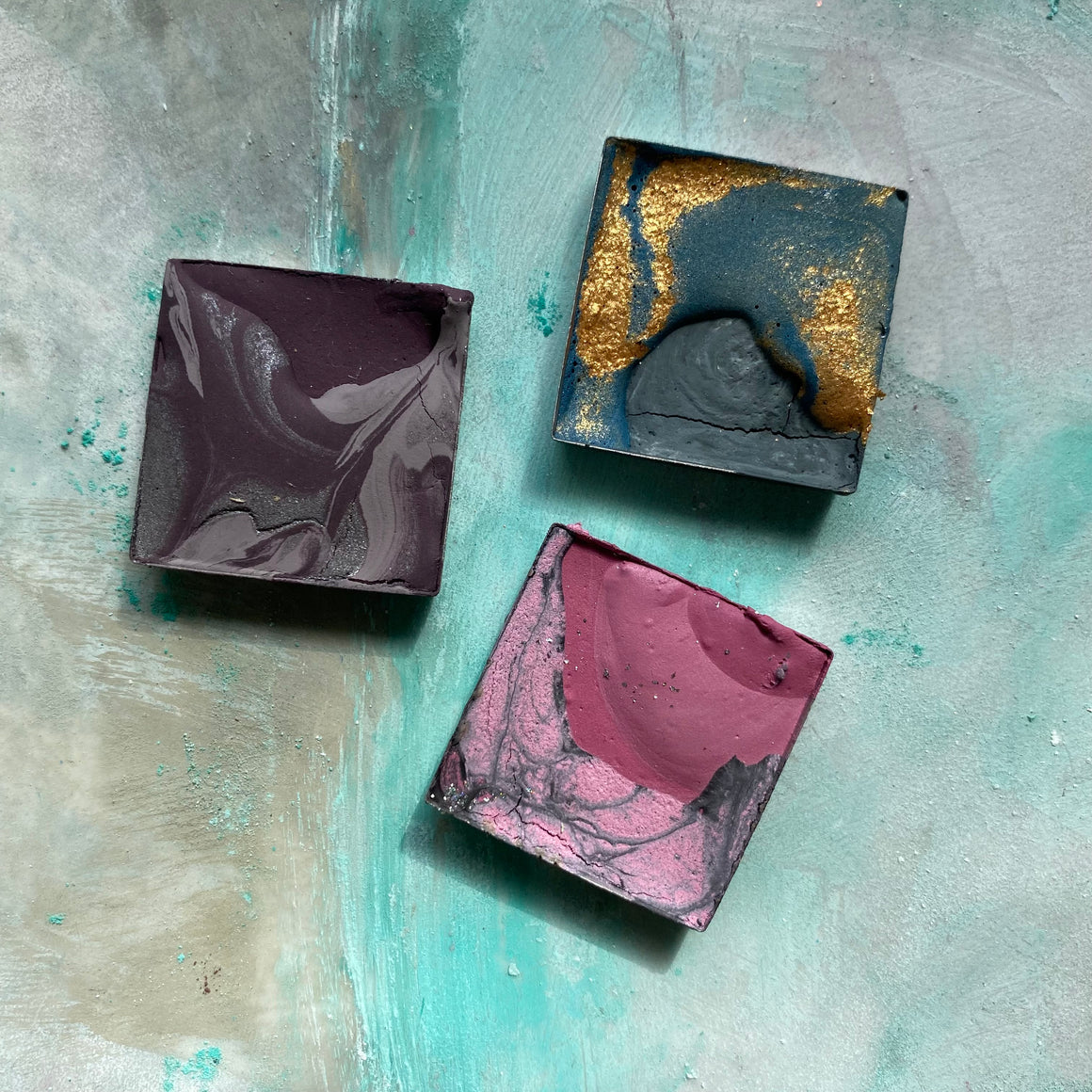 #tracibautistaCOLOR ~ {winter🌸spring blossoms} handcrafted watercolor 2-set