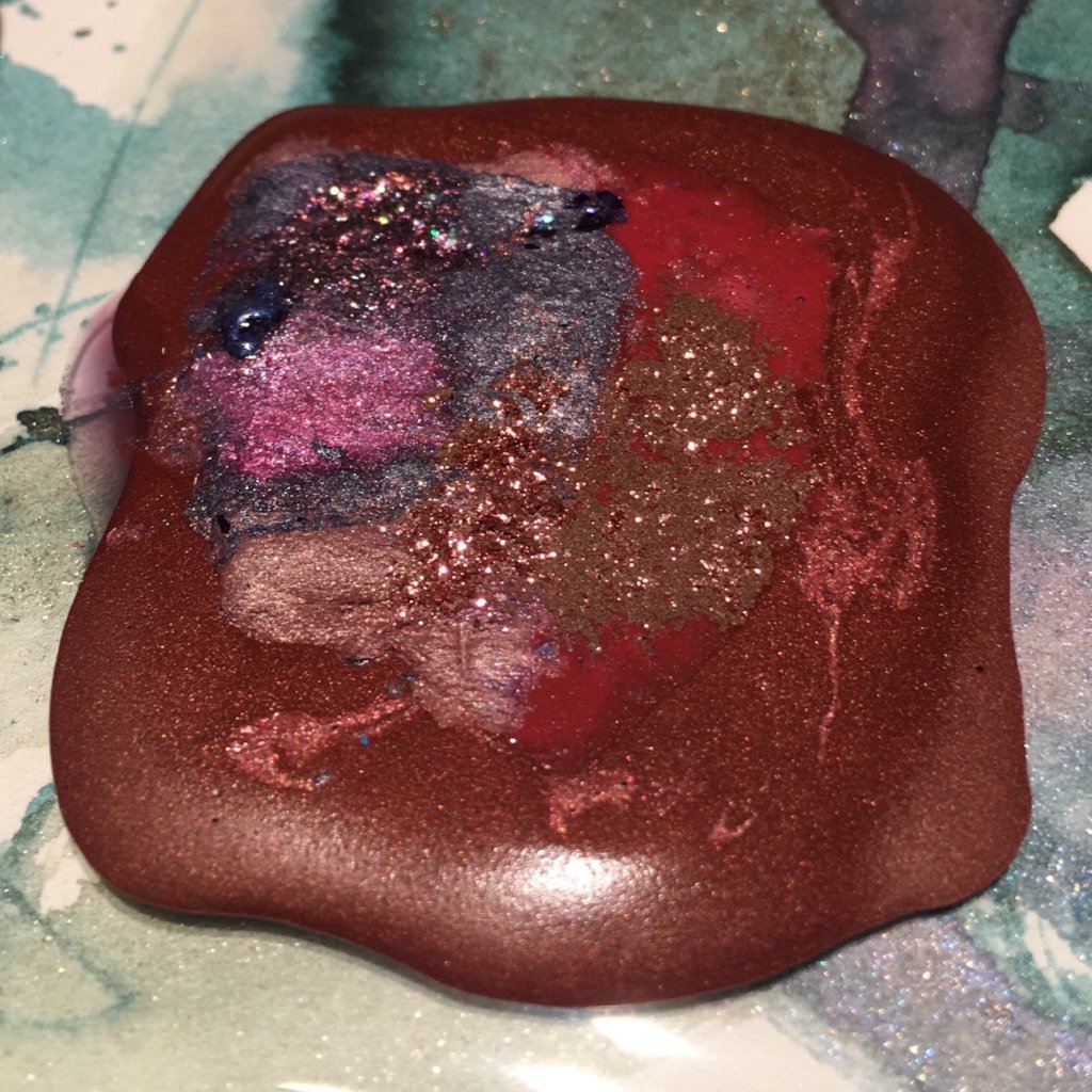 #tracibautistaCOLOR ~ WHISPERS of WINTER XL multi watercolor cake palette