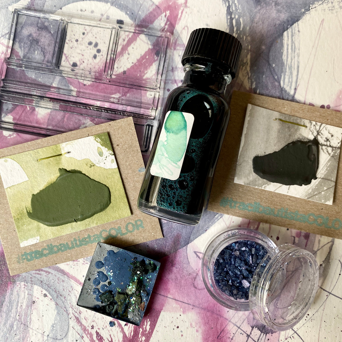 #tracibautistaCOLOR ~ SUMMER 2020 artisanal watercolor collection + workshop