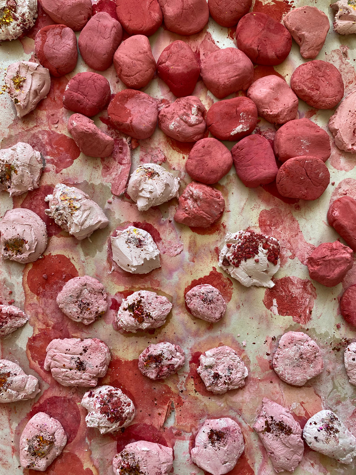 #tracibautistaCOLOR ~ WILD BLOOMS pigment stones {5-set}