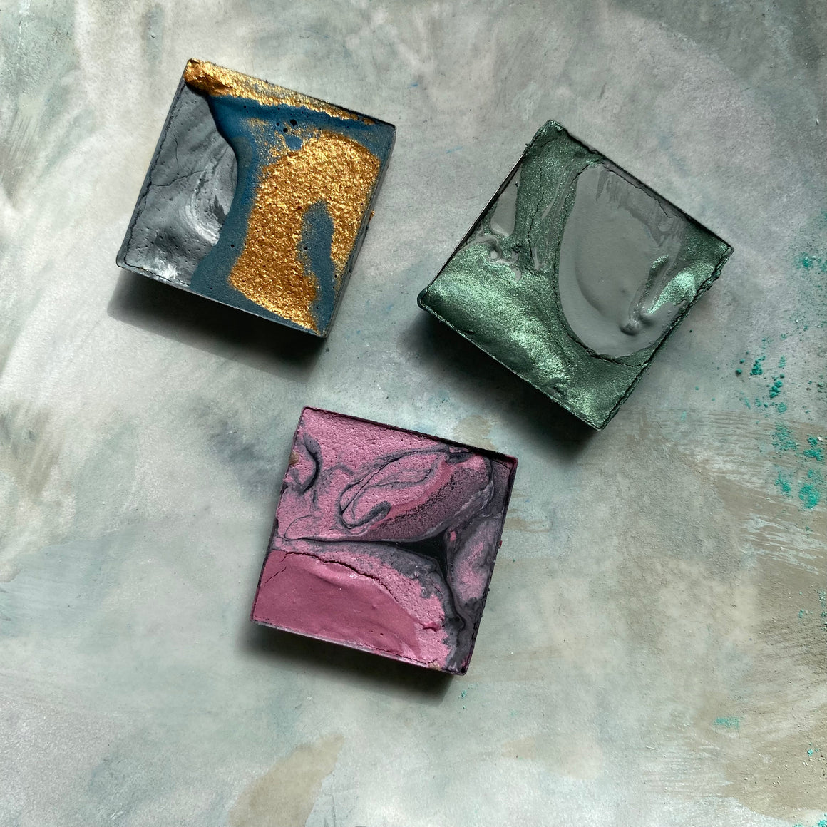 #tracibautistaCOLOR ~ {winter🌸spring blossoms} handcrafted watercolor 2-set