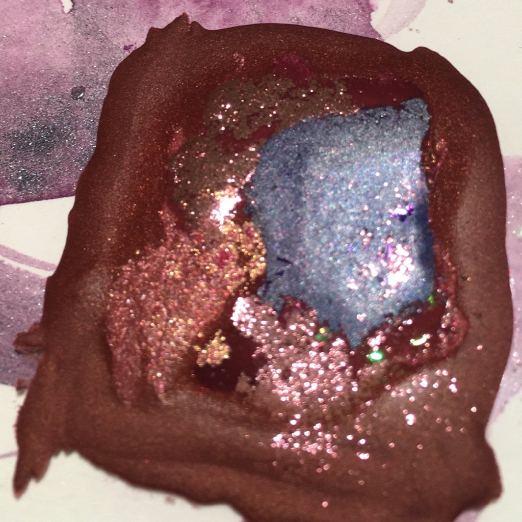 #tracibautistaCOLOR ~ WHISPERS of WINTER XL multi watercolor cake palette