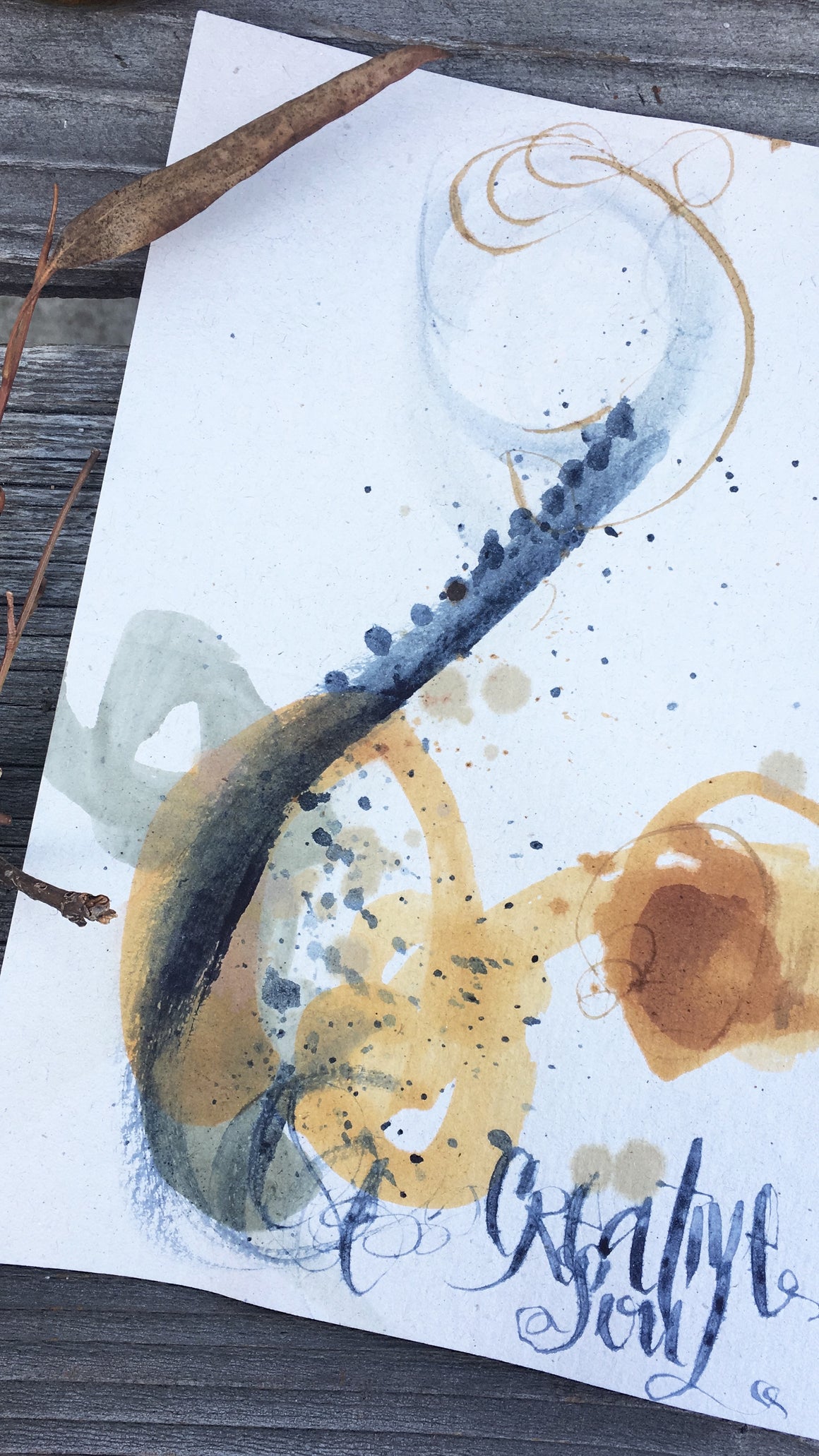 #tracibautistaCOLOR ~ MISC MIX WILD Botanical ink 3 set {15ml}