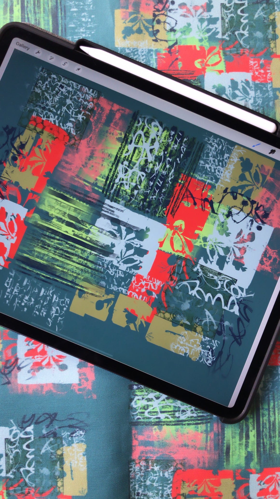 Procreate Pattern 5x workshop