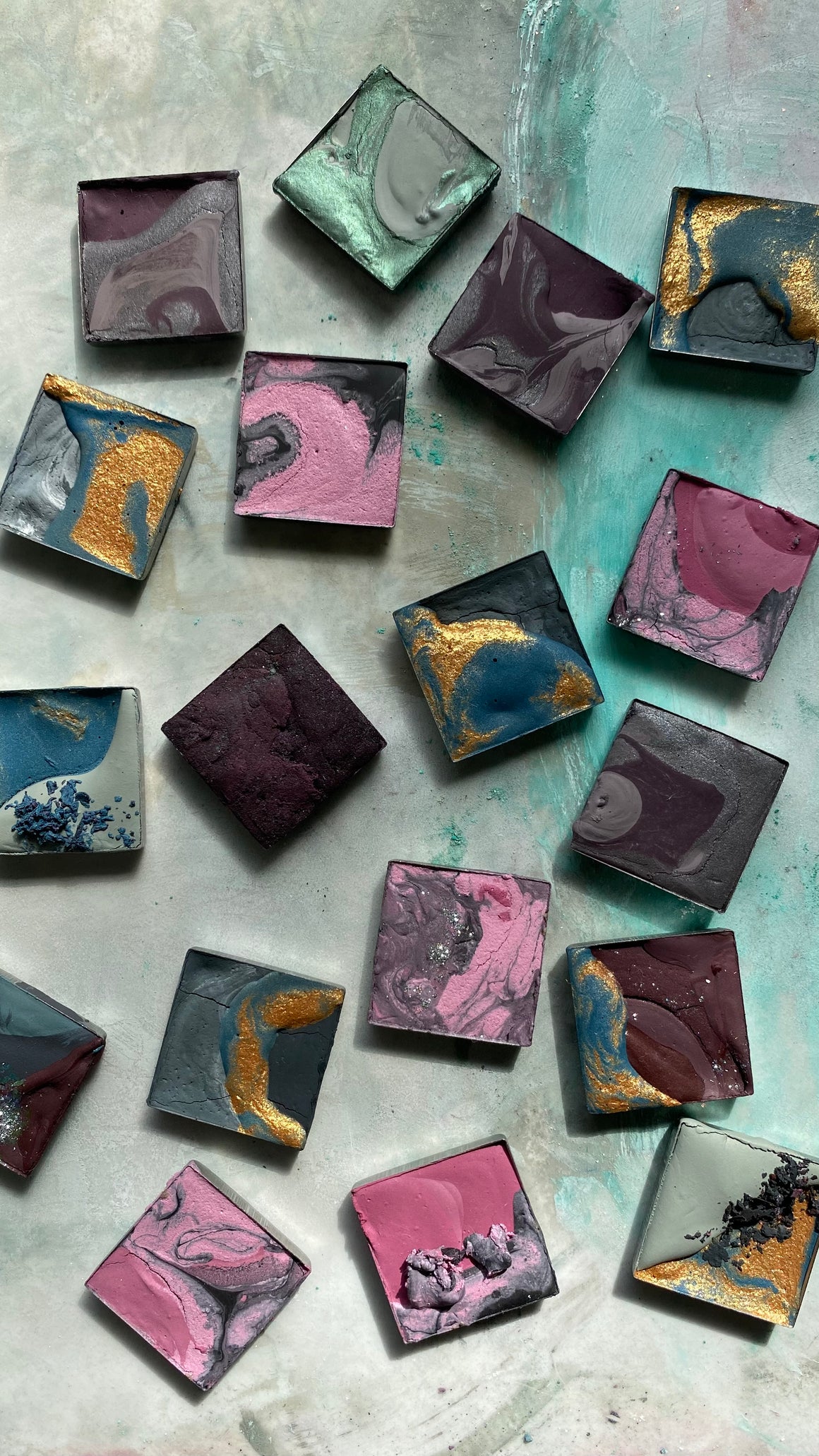 #tracibautistaCOLOR ~ {winter🌸spring blossoms} handcrafted watercolor 2-set