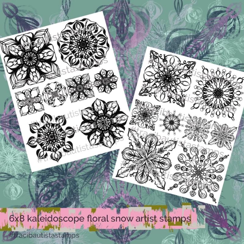 KALEIDOSCOPE floral snow collection bundle {DEC 2019}