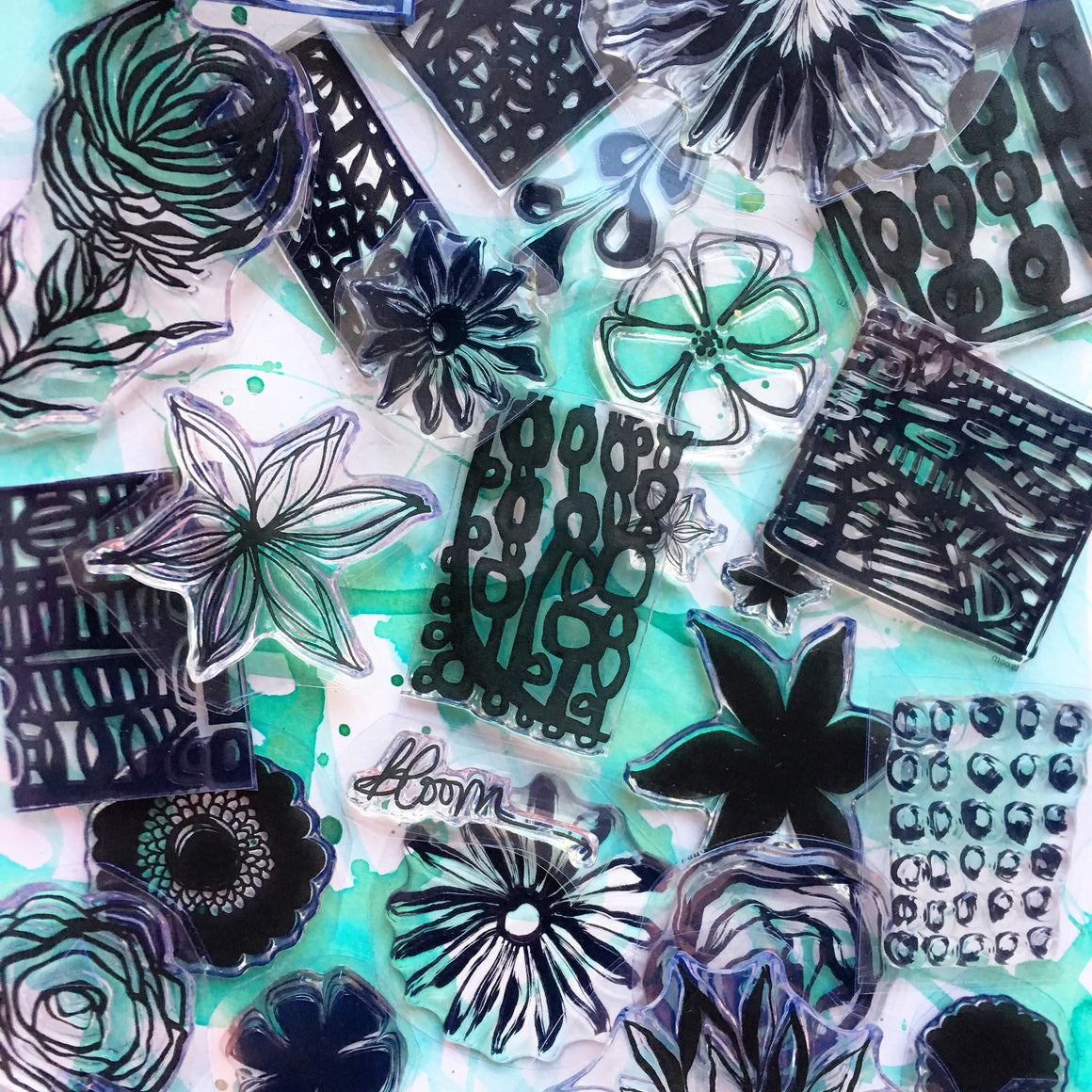 #tracibautistaCOLOR ~ ROSE GARDEN watermedia kit