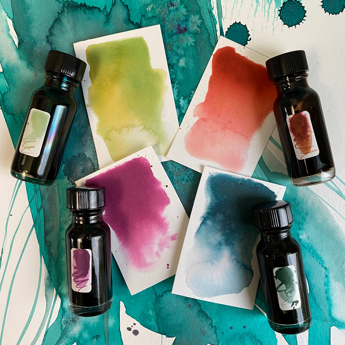 #tracibautistaCOLOR ~ LANIKAI SUNRISE artisan ink 4-set