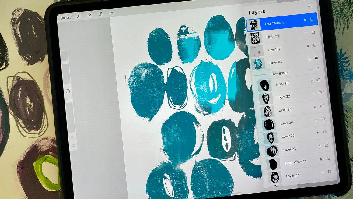 PROCREATE PATTERN 2023 workshop