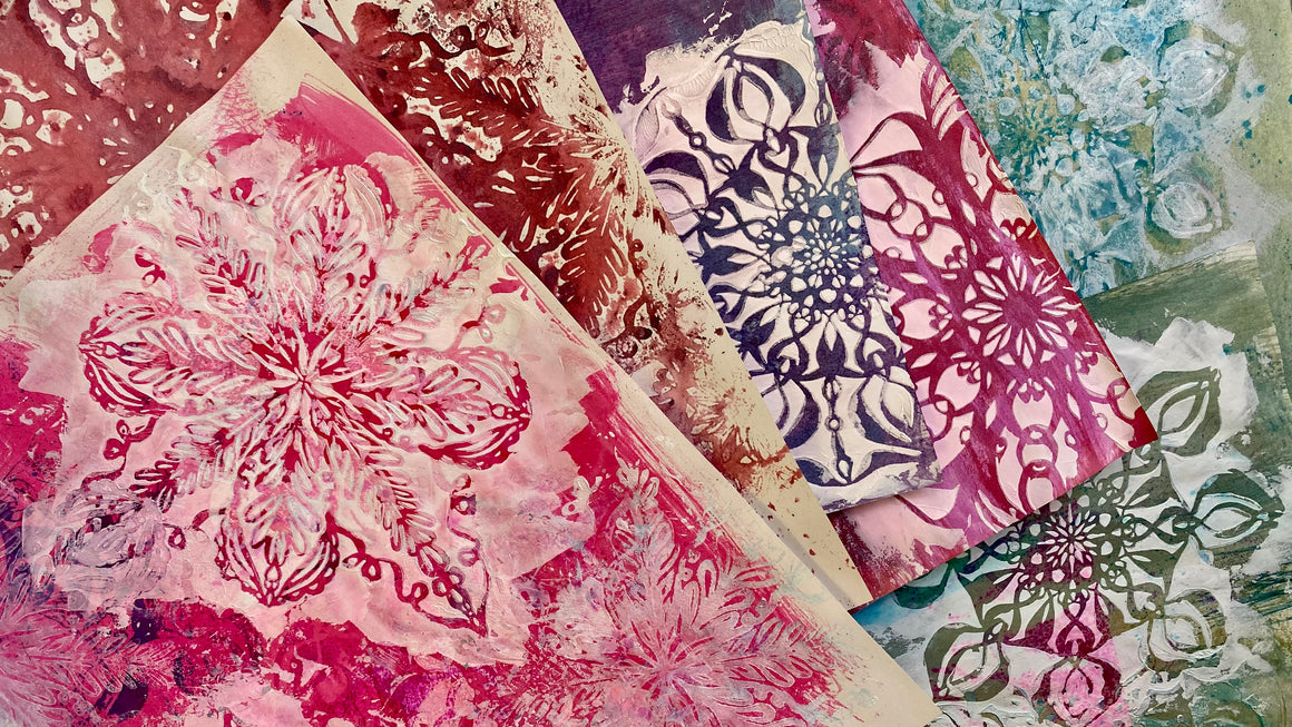 #tracibautistaCOLOR ~ KALEIDOSCOPE FLORALS artisan ink 8-set {15ml}