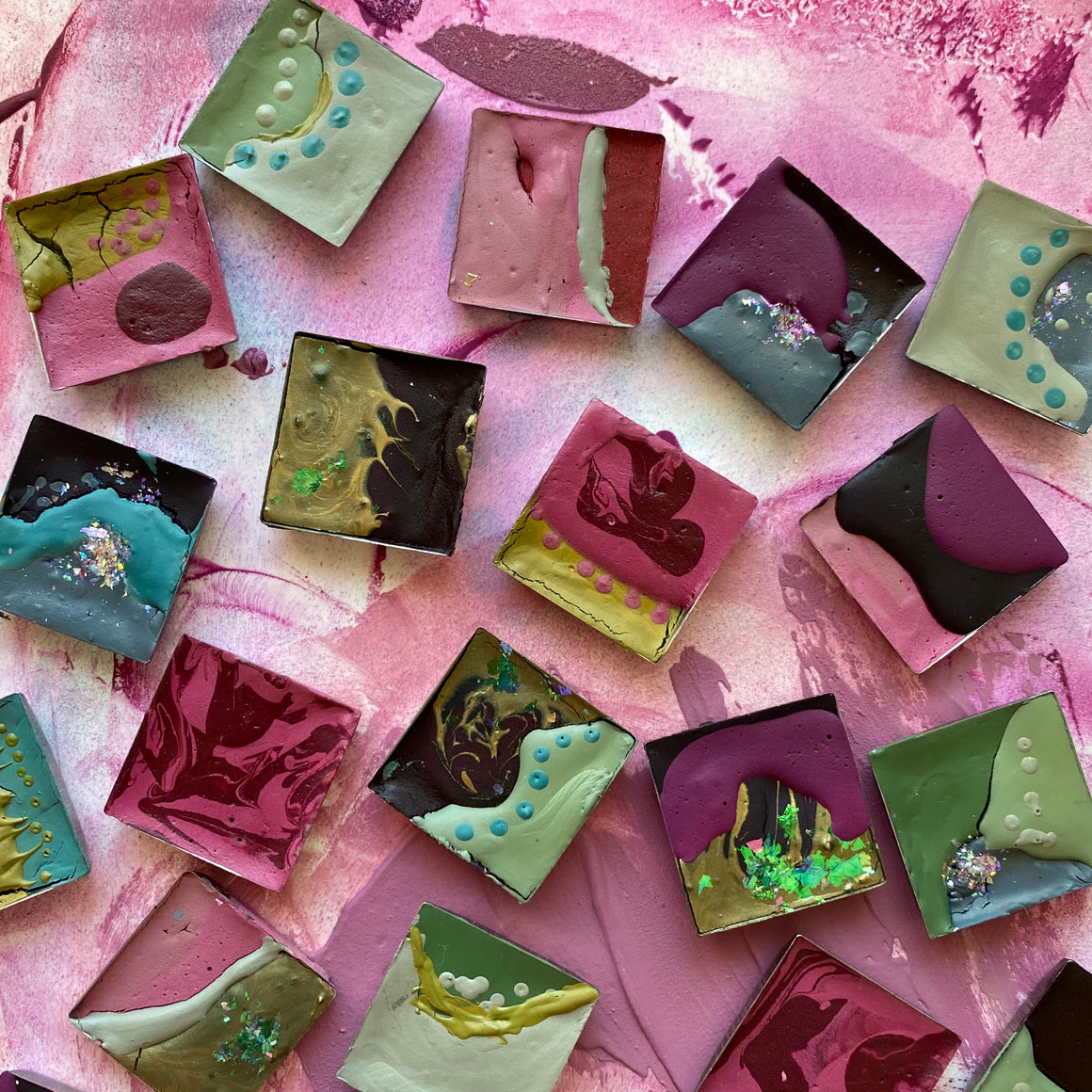 #tracibautistaCOLOR ~ {magnolia blossoms} handcrafted watercolor 2-set