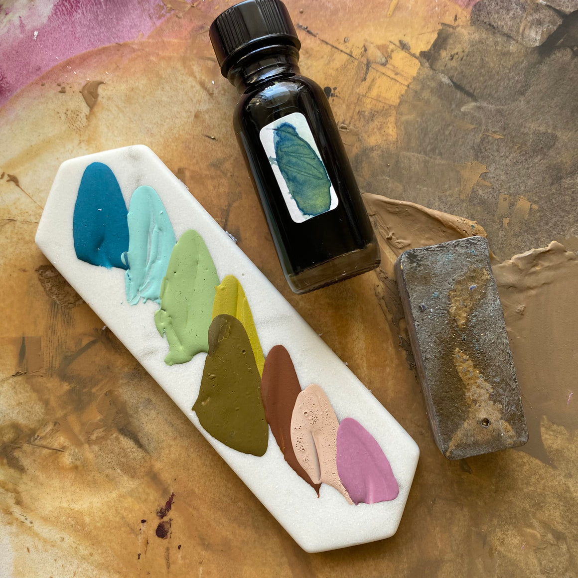 #tracibautistaCOLOR WANDER collection tile {3-set}