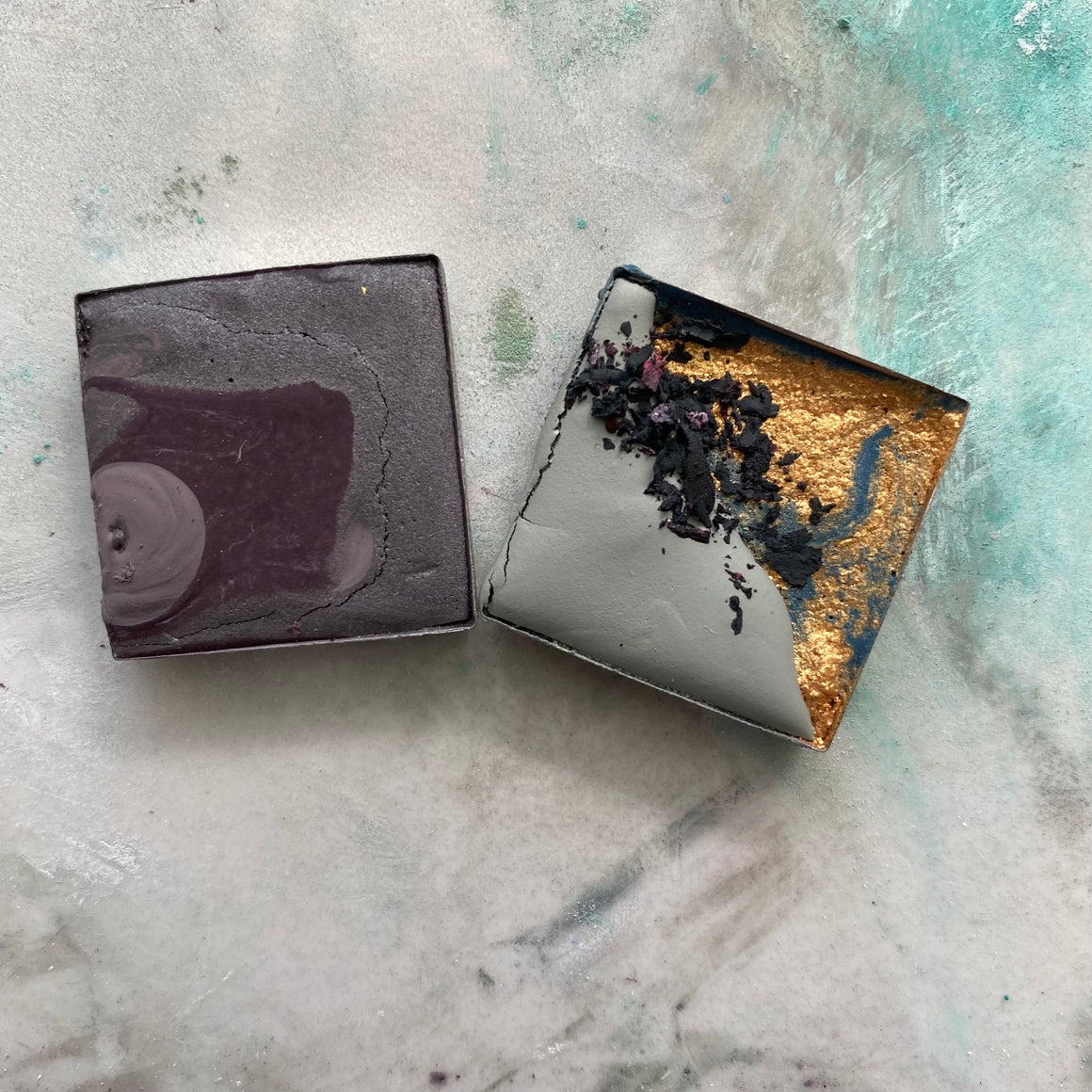 #tracibautistaCOLOR ~ {winter🌸spring blossoms} handcrafted watercolor 2-set