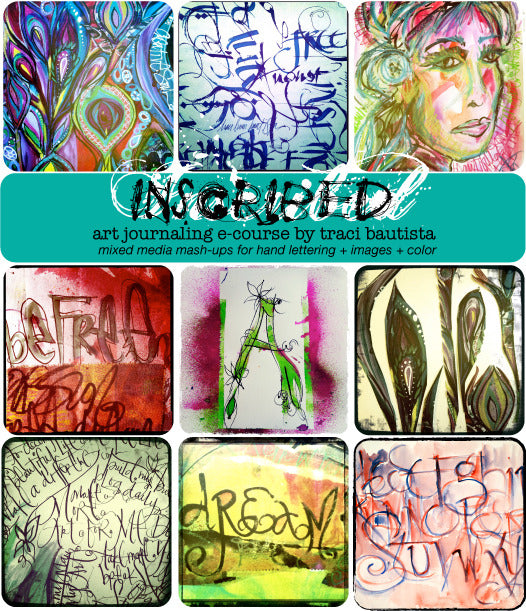 INSCRIBED: art jouraling e-course