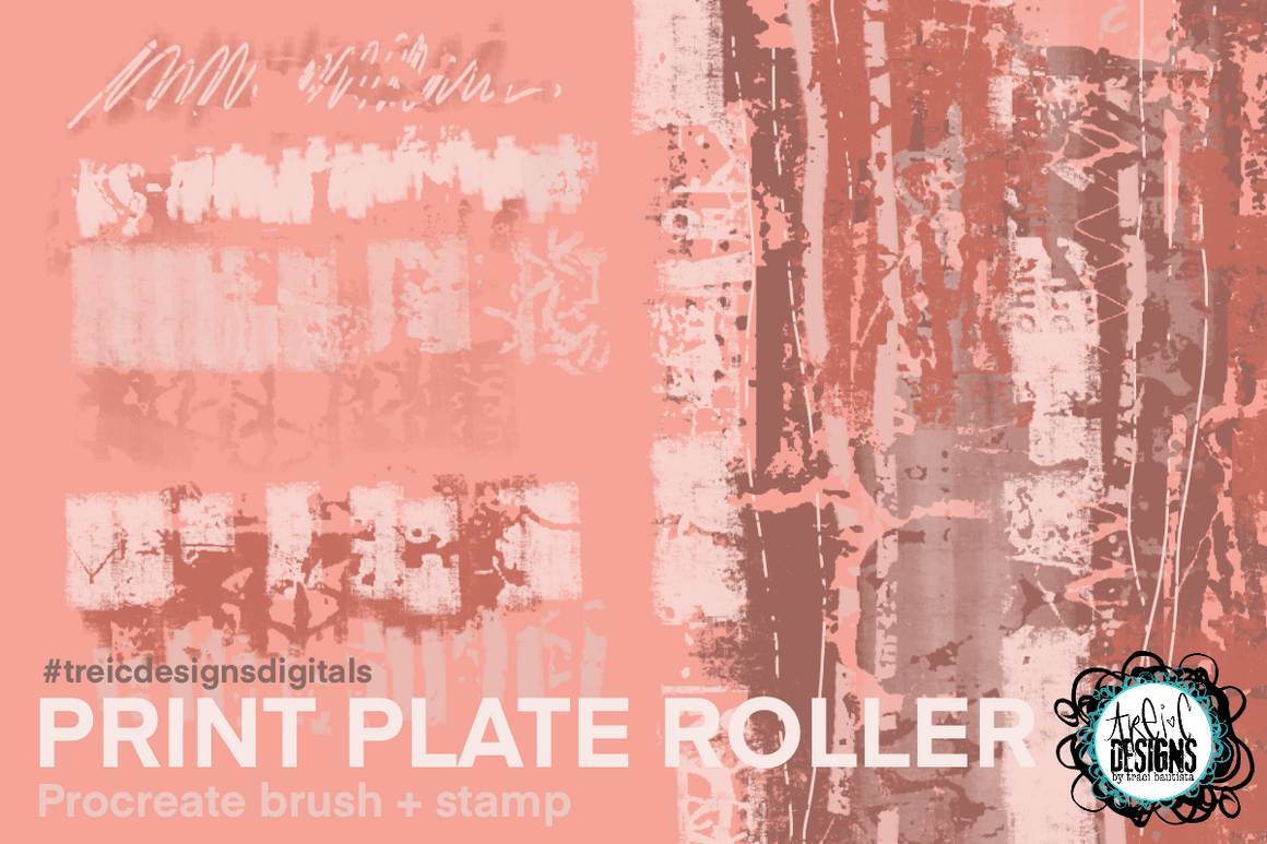 #digitalCANVAS3 Procreate brush set {mixed media kit}