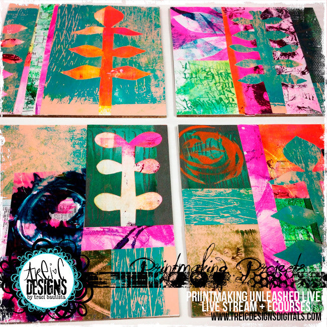 Printmaking Unleashed LIVE online program {bundle}