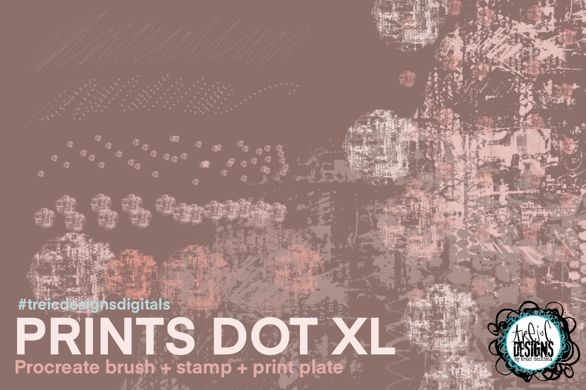 #digitalCANVAS3 Procreate brush set {mixed media kit}