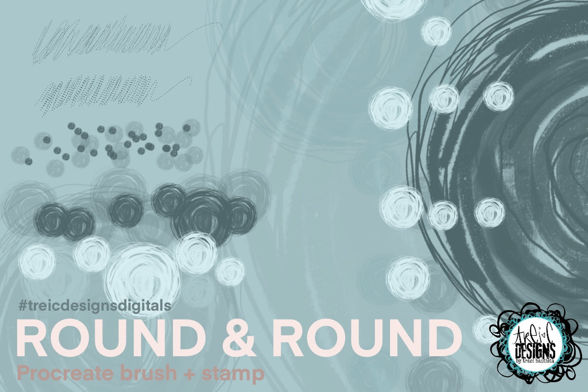 #digitalCANVAS3 Procreate brush set {mixed media kit}