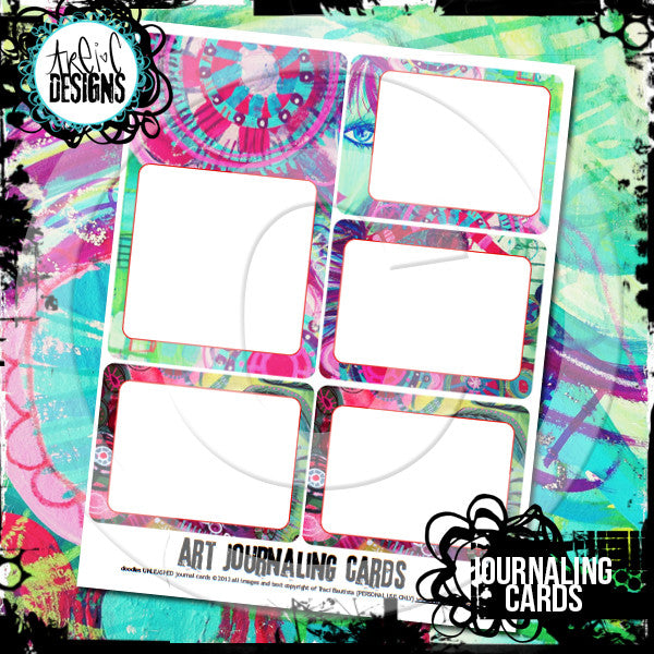 doodles UNLEASHED journaling cards
