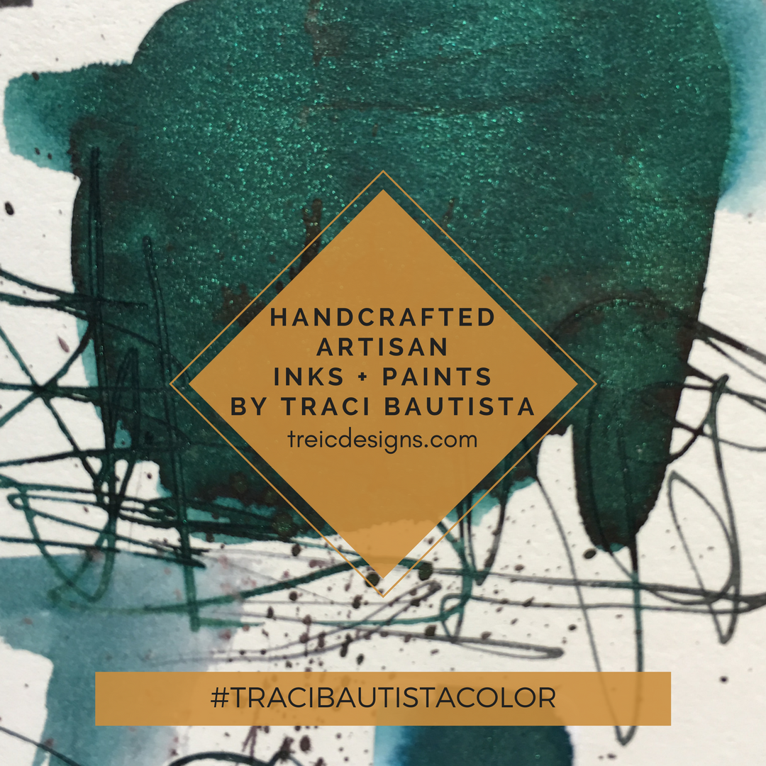 #tracibautistaCOLOR ~ BEAUTIFUL decay artisan ink + watercolor collection no. 2